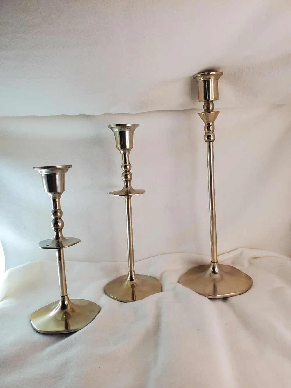 3 Light Weight Candle Sticks